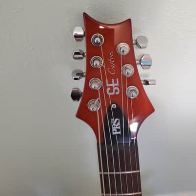 PRS SE Custom 24 7-String 2012 - 2014 - Vintage Sunburst w/ Case image 2