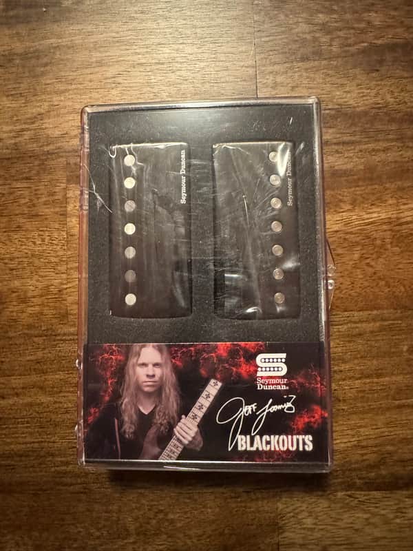 Seymour Duncan Jeff Loomis Signature Blackout 7-String Humbucker Set image 1