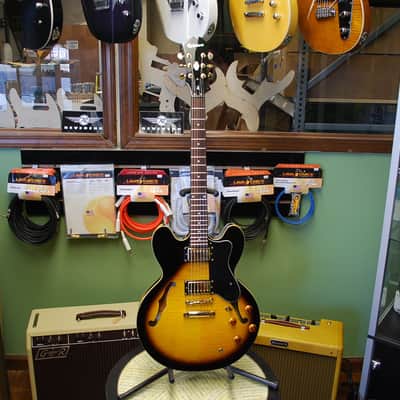 Epiphone Dot Deluxe Vintage Sunburst image 4