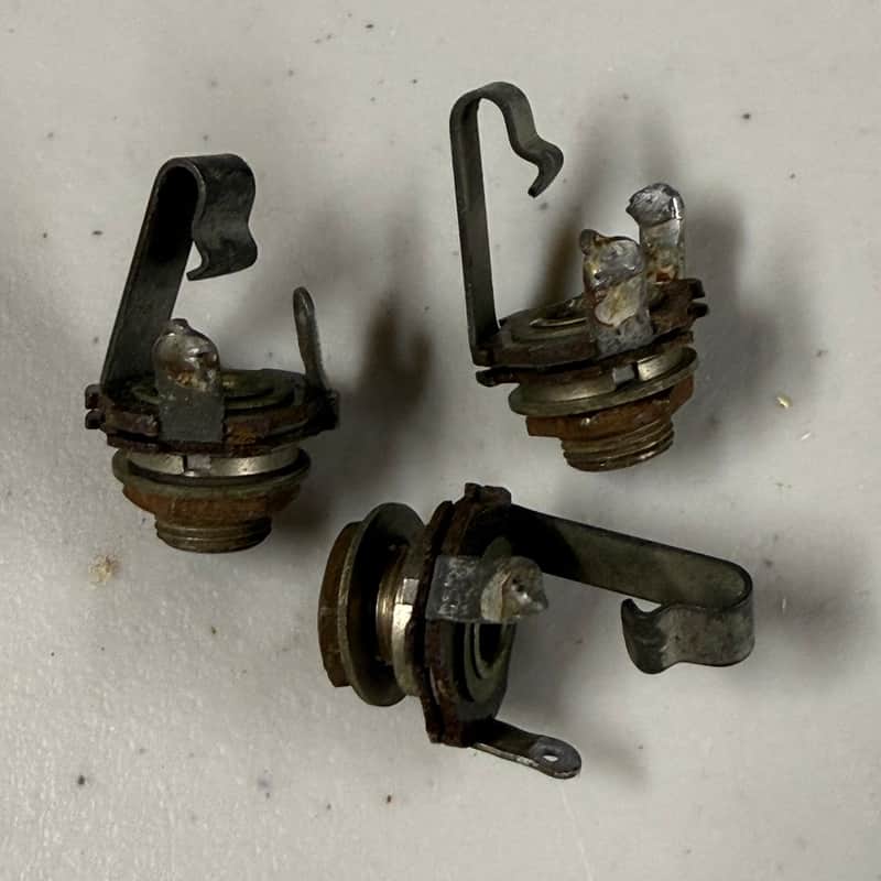 Early 1950's Switchcraft Dark Brown Insulator for Fender Broadcaster Nocaster Stratocaster or Telecaster (Sold Separately) (E-244) image 1