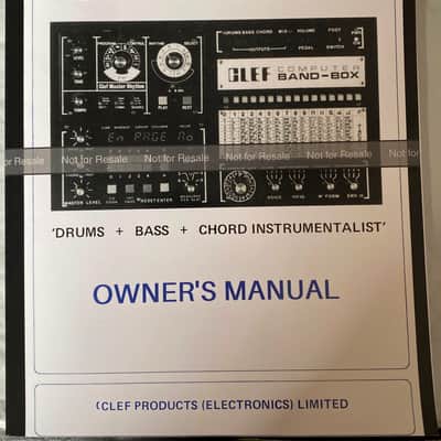 Clef Band-Box Owner's Manual image 7