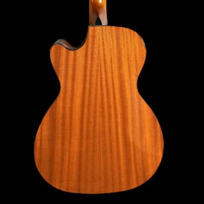 Fender CB-60SCE Electro Acoustic Bass, Natural image 4
