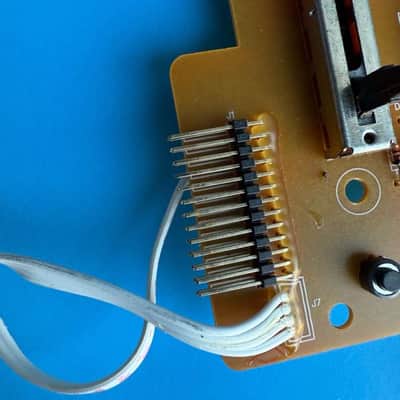 Nektar Impact LX49+ MIDI Keyboard Part: Display Fader Slider Control PCB image 5