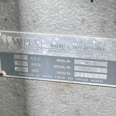 Vintage Ampex 300 4 Track Reel to Reel Recorder image 24