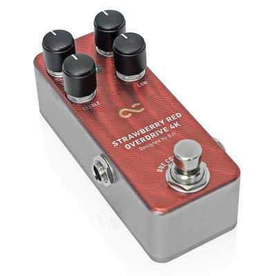One Control Strawberry Red Overdrive 4K OC-SROD4Kn -  BJF Series Effects Pedal for Electric Guitar - NEW! image 3