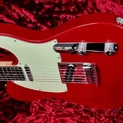 Fender Telecaster Custom Shop Dakota Red Custom Deluxe 5A Flame 2011 - Dakota Red image 12