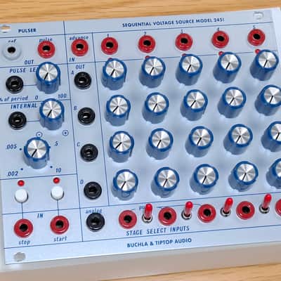 Tiptop Audio Buchla 245t Sequential Voltage Source 2022 - Present - Silver image 2