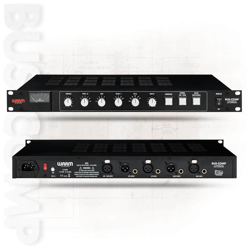 Warm Audio BUS-COMP 2-Channel VCA Bus Compressor image 1