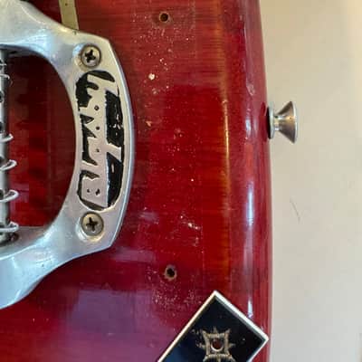 1961 Epiphone Wilshire - Cherry, Gibson-made SG Special image 6