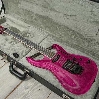 ESP Horizon-1 Electric Guitar, Pink Liquid Metal w/ Original Case x1212 (USED) image 18