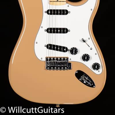 Fender Made in Japan Limited International Color Stratocaster Maple Fingerboard Sahara Taupe (737) image 3