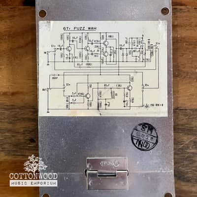 Vintage 1970 Tempo (Shin-Ei) 6Tr Fuzz Wah – Collector Grade image 6