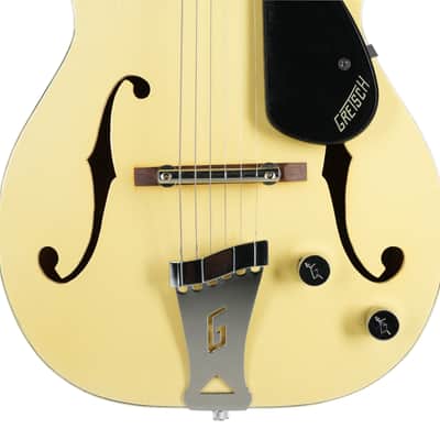 1957 - Gretsch Rambler 6115 Hollow Body - Lotus Ivory over Jet Black image 8