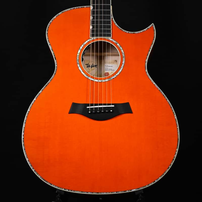 Taylor Doyle Dykes Signature Model w/ Sitka Spruce Top & Big Leaf Maple Back and Sides Acoustic/ Electric- Translucent Orange 2026 (1203096085) image 1