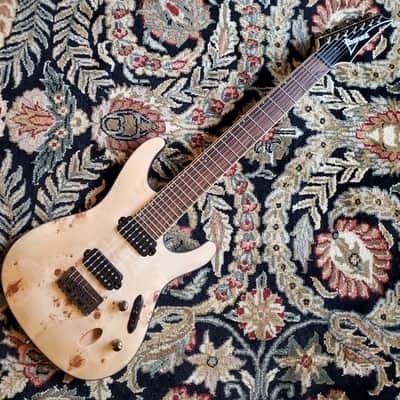 Ibanez S7721PB NTF 7 string electric guitar || S series hardtail 2015 image 2