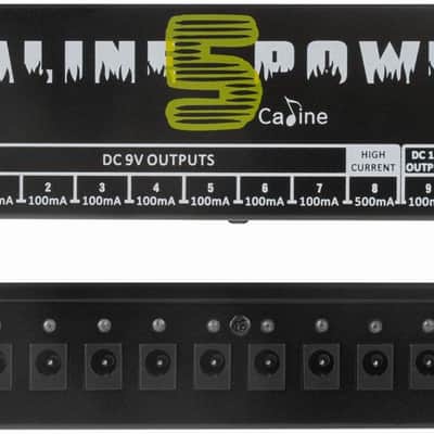 Guitar Caline Pedal Board Power Supply 10 Output 9V 12V 18V Effect Pedals image 15