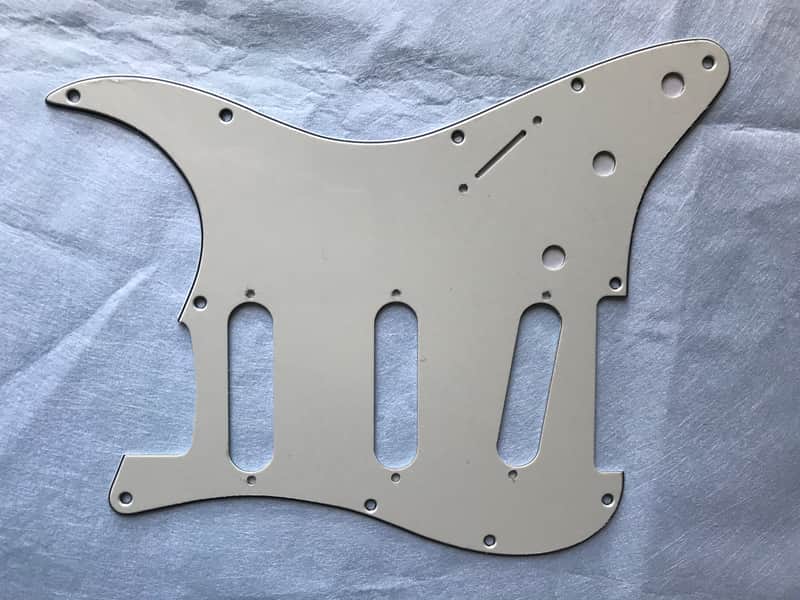 New 3 Ply Mint Green 11 Hole Modern-Style Strat s/s/s Fits Fender Guitar Pickguard image 1