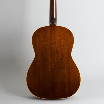 Gibson LG-1 Flat Top Acoustic Guitar (1965), ser. #253956, original brown alligator chipboard case. image 2