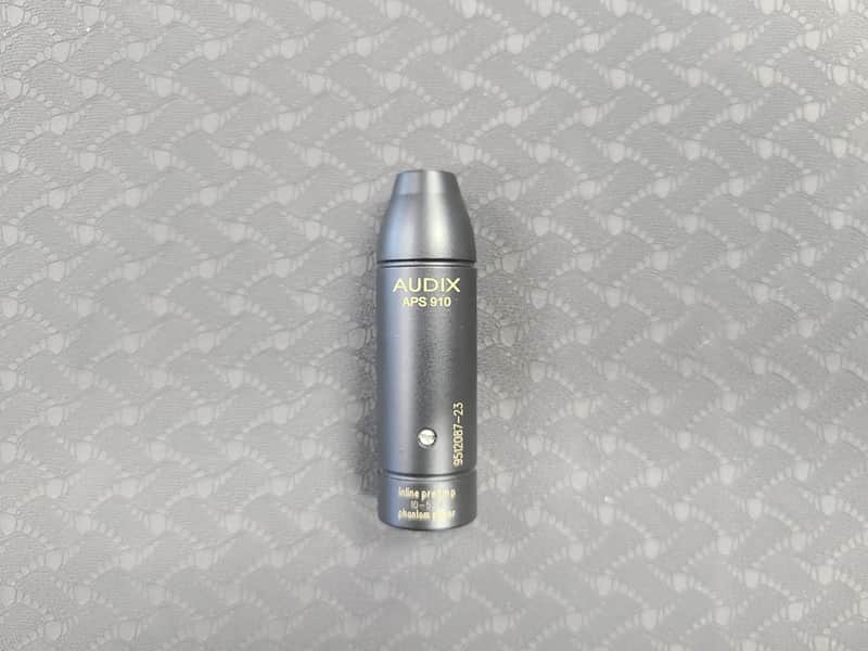 Audix APS-910 Inline Preamp 10-52 Phantom Power image 1