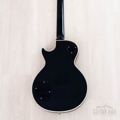 1989 Orville by Gibson Les Paul Custom LPC-EB Black Beauty w/ USA Bill Lawrence Humbuckers image 3