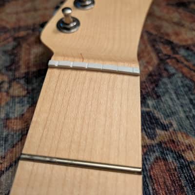 Warmoth Telecaster Baritone Conversion - Clear Satin Nitro image 7