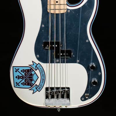 Fender Steve Harris Precision Bass Maple Fingerboard Olympic White (195) image 3