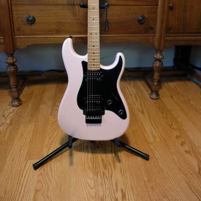 Squier Contemporary Stratocaster HH FR Roasted 2021 - Present Shell Pink Pearl image 1