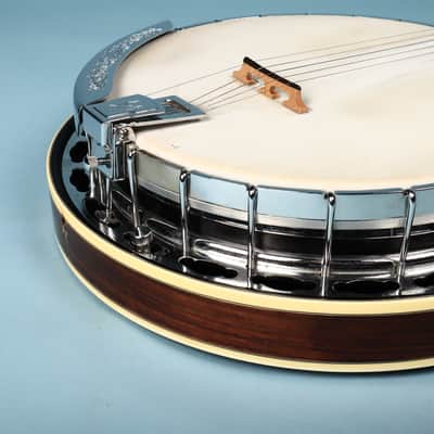 Alvarez Bow Tie Seahorse Deluxe 1970s Banjo - Maple image 8