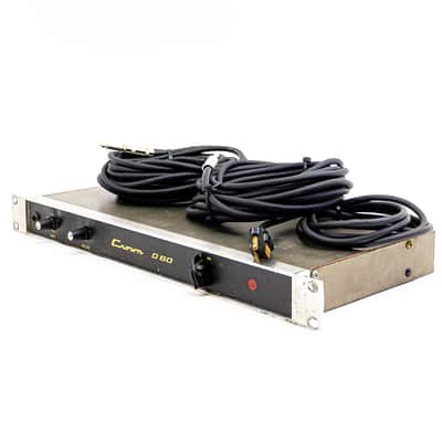 Crown D-60 Dual Channel Power Amplifier with Pair of 25' Speaker Cables image 5