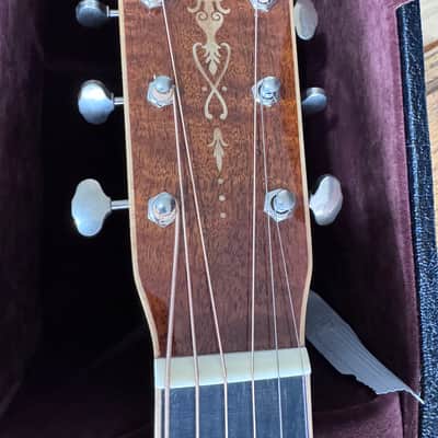 Martin Custom Shop 000-14 Fret – Fiddleback Mahogany – Mint, Original Owner 2016 - Fiddleback Mahogany image 3