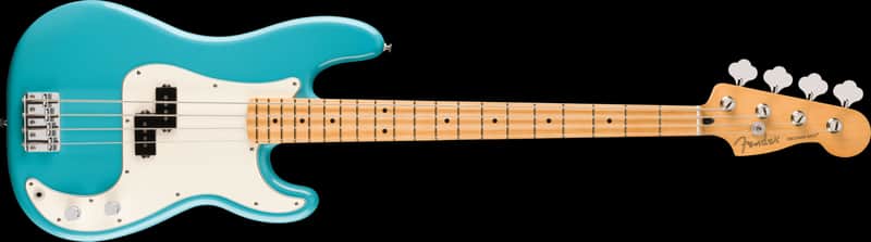 Fender Player II Precision Bass Guitar - Maple Fingerboard - Aquatone Blue image 1