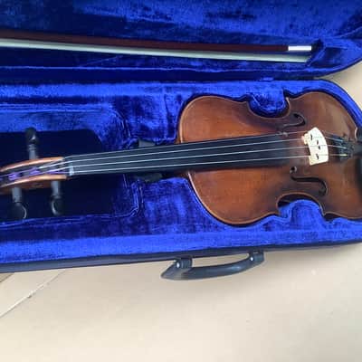 Antique 4/4  Violin johan baptist schweitzer fecit at forman 1813 image 25