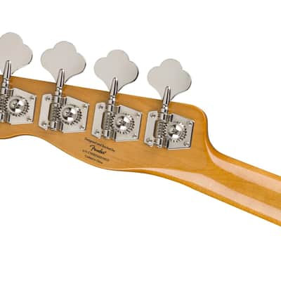 Classic Vibe Telecaster Bass, Maple Fingerboard, Parchment Pickguard, Vintage White image 4