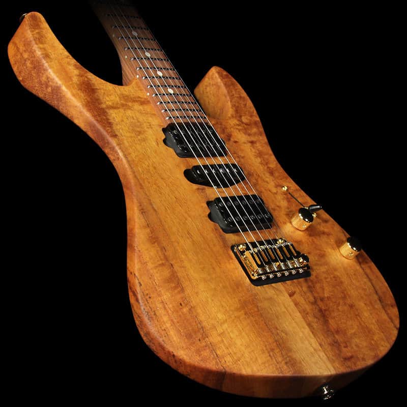 Suhr Modern Curly Koa Electric Guitar Natural Oil image 1