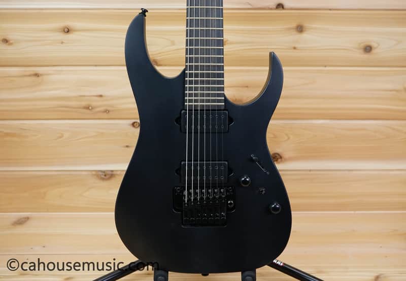 Ibanez RGRB720-BKF Iron Label - Black Flat image 1