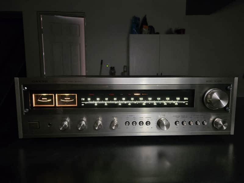 Vintage Mid 70s Onkyo TX-4500 Am/FM Quartz Locked Stereo Receiver Recently Serviced image 1