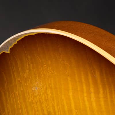 2021 - Gibson Custom Shop Made 2 Measure Murphy Lab '59 Les Paul Standard Murphy Painted Ultra Heavy Aged Royal Tea Burst image 18