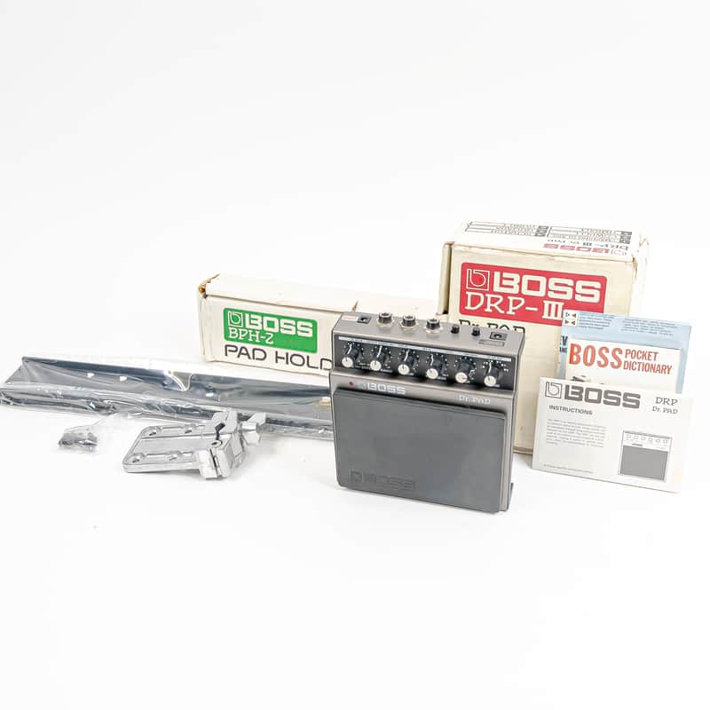 Boss DRP-3 Dr. Pad – Champagne Finish with BPH-Z Pad Holder image 1