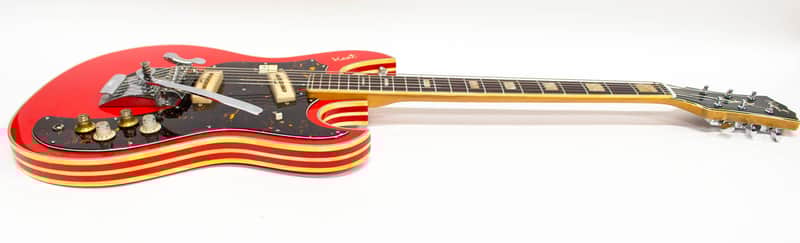 KENT Model 740 - 1960s Vintage Electric Guitar - Red | Reverb