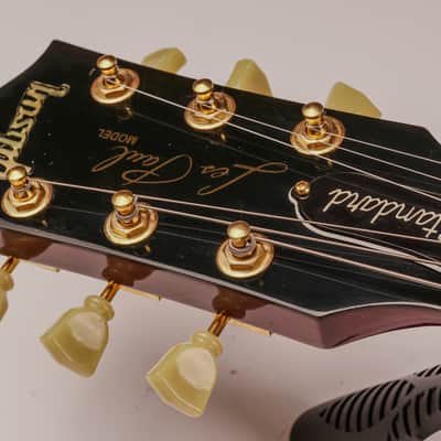 Gibson USA Les Paul Standard Plus Limited Edition Yamano Japan Exclusive 1998 Cherry Sunburst AAA Flame Top Near Mint OHSC image 10
