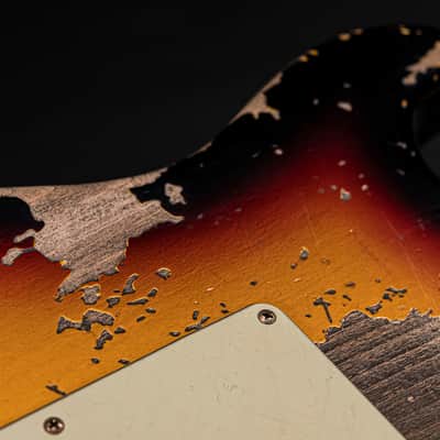 Fender Masterbuilt Jason Smith MICHAEL LANDAU 1968 Stratocaster - 3-tone Sunburst image 19