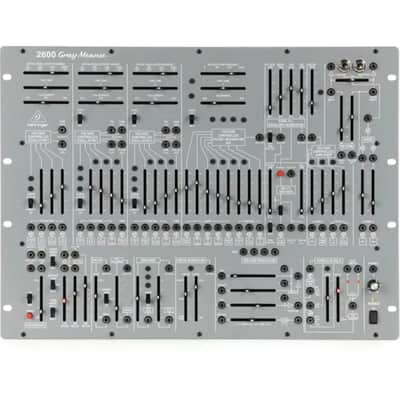 Behringer 2600 Gray Meanie Special Edition Semi-Modular Analog Synthesizer