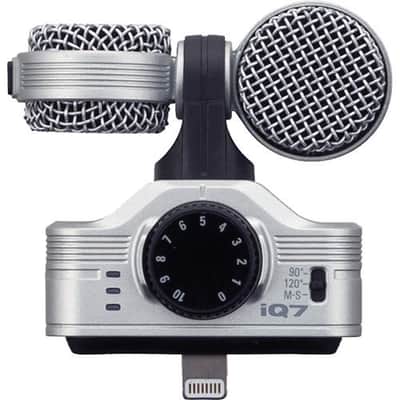 Zoom iQ7 Rotating Mid Side Stereo Capsule - Lightning Connector for iOS image 4