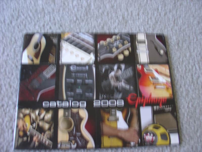 Epiphone 2008 Epiphone guitar catalog 2000's image 1