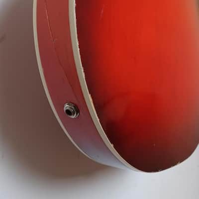Harmony H54 Rocket II - 1960s - Red Burst image 15