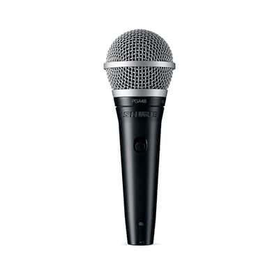 Shure PGA48-QTR Handheld Cardioid Dynamic Vocal Microphone (with 1/4" Cable) image 1