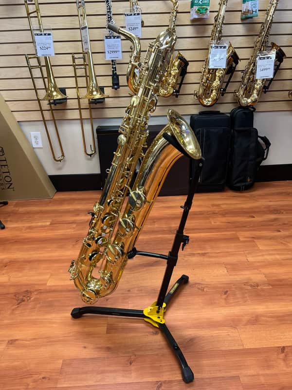 Yamaha YBS-52 Low A Intermediate Bari Sax - Used image 1