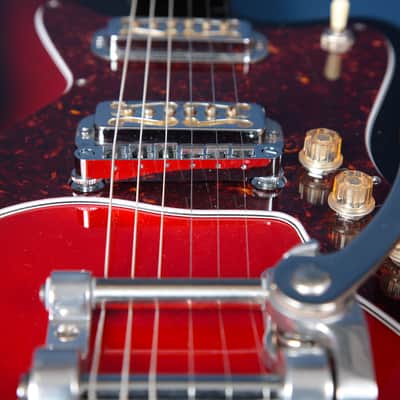 Silvertone 1478 Silhouette Reissue w/ Vintage DeArmond Goldfoils / Best of Both Worlds! image 22