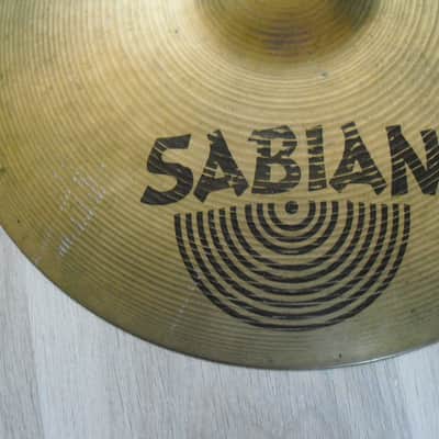 16" Sabian AA (pre-AA) Thin Crash Cymbal 945g brilliant image 4
