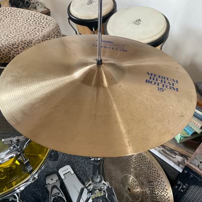Paiste 15 MEDIUM HIHAT BLUE LABEL 1980’s - Traditional image 6